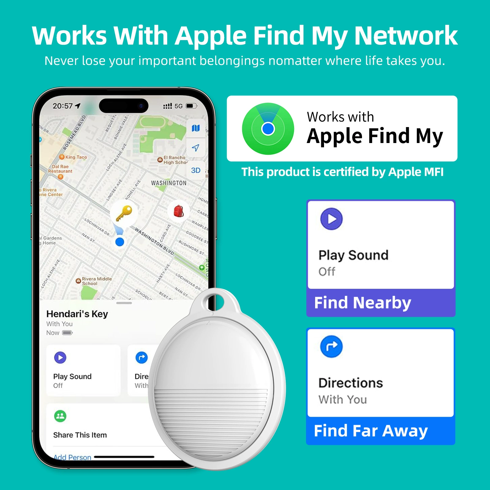 Bluetooth анти-потерянный локатор подходит для findmy кошачьих тренировочных ошейников