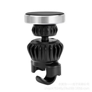 New Car Mobile Phone Holder Multifunctional 360-degree Rotating Air Outlet Magnet Car Rear Cushion Mobile Phone Holder