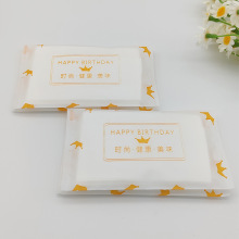 现货钱夹式小包纸巾餐巾纸时尚健康美味荷包手帕纸餐厅便携纸巾