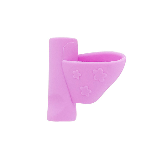 Silicone pencil holder for children to correct pen holding posture, beginners' calligraphy corrector, kindergarten pencil and pen case wholesale