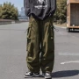 新款春秋季直筒日系裤子