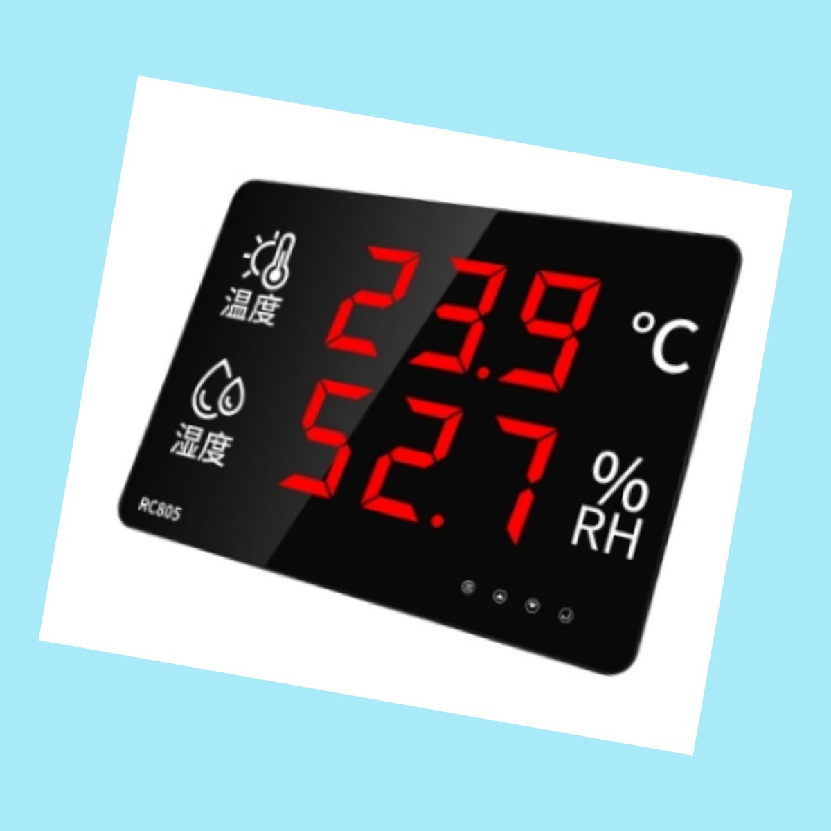 价可议-壁挂式温湿度计 型号:LSX11-RC80库号：M262955