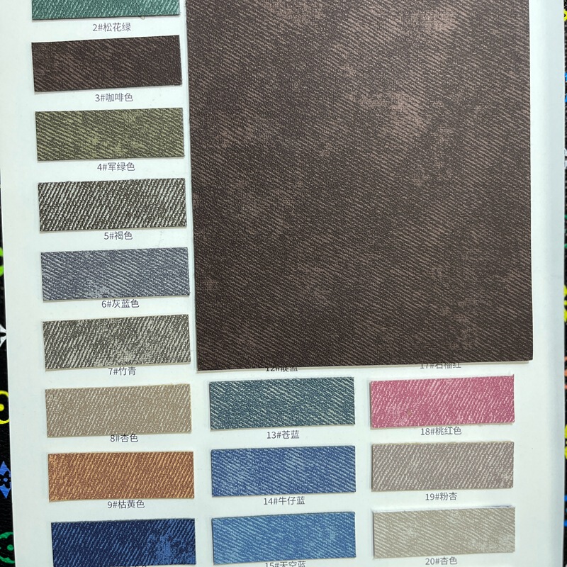 Imitation denim cloth PU leather fashion Denim sheep bar environmental protection in stock wear-resistant scratch-resistant 0.9mm luggage shoes fabric