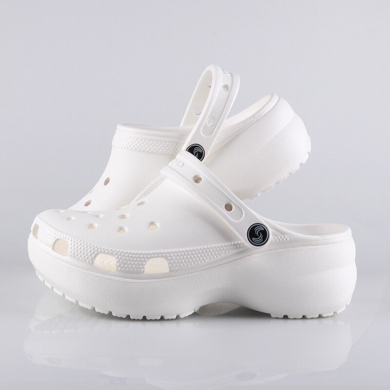 Ouyang Nana Crocs Crocs Cloud Puff Whale Thick Soled Women's Shoes Wedge Beach Sandals 206750