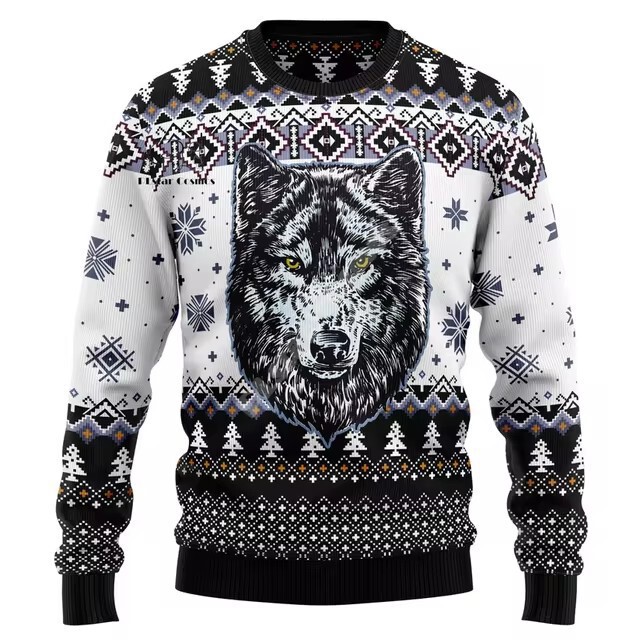 2025 Men's Clothing Cross-Border Hot Sale Santa Claus Cat Color Tattoo Retro 3D Digital Printing Funny Christmas 2025 Men's Clothing Cross-Border Hot Sale Santa Claus Cat Color Tattoo Retro 3D Digital Printing Funny Christmas
