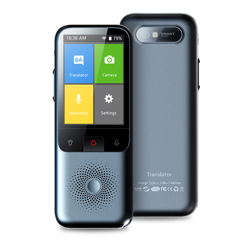 Traductor Inteligente de IA T11 para Comercio Exterior, Traducción de Fotos, Auriculares, Dispositivo de Traducción Simultánea Humana, de Fábrica