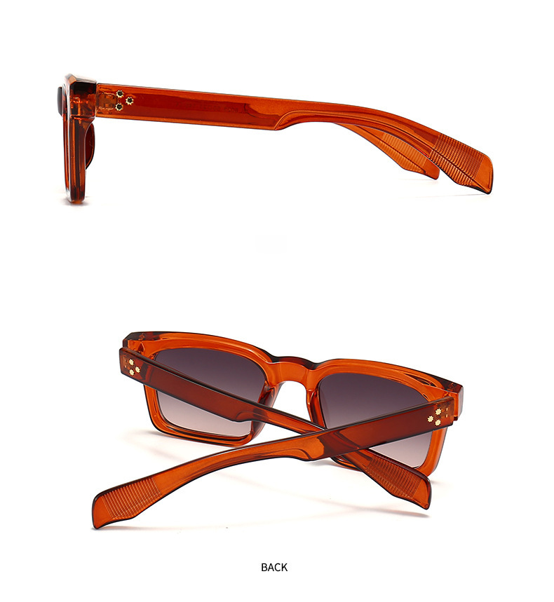 Lunettes de soleil œil de chat angulaires transfrontalières spéciales, jambes de miroir rétro modernes, lunettes de soleil décoratives guépard sautant 6025_voghion.com