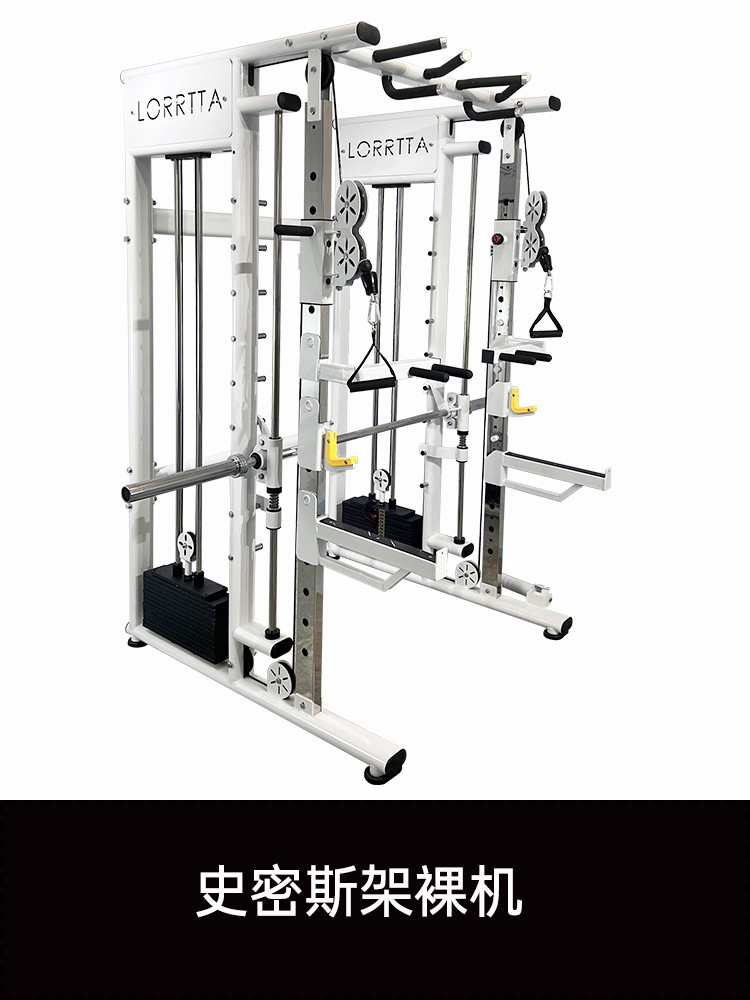 Equipos de gimnasio Smith entrenador completo pequeño pájaro pórtico multifuncional Smith squat push-up