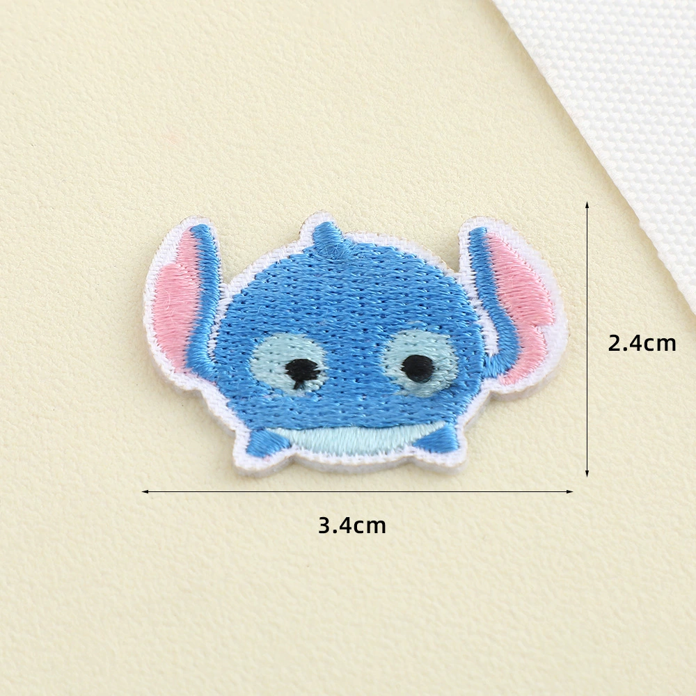 Cartoon machine embroidery embroidery cloth patch DIY handmade bag hole patch Clothes patch Towel cloth patch E18