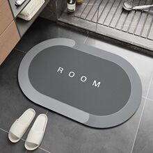 軟硅藻泥吸水速干地墊浴室衛生間門口耐臟腳墊玄關入戶門口墊防滑