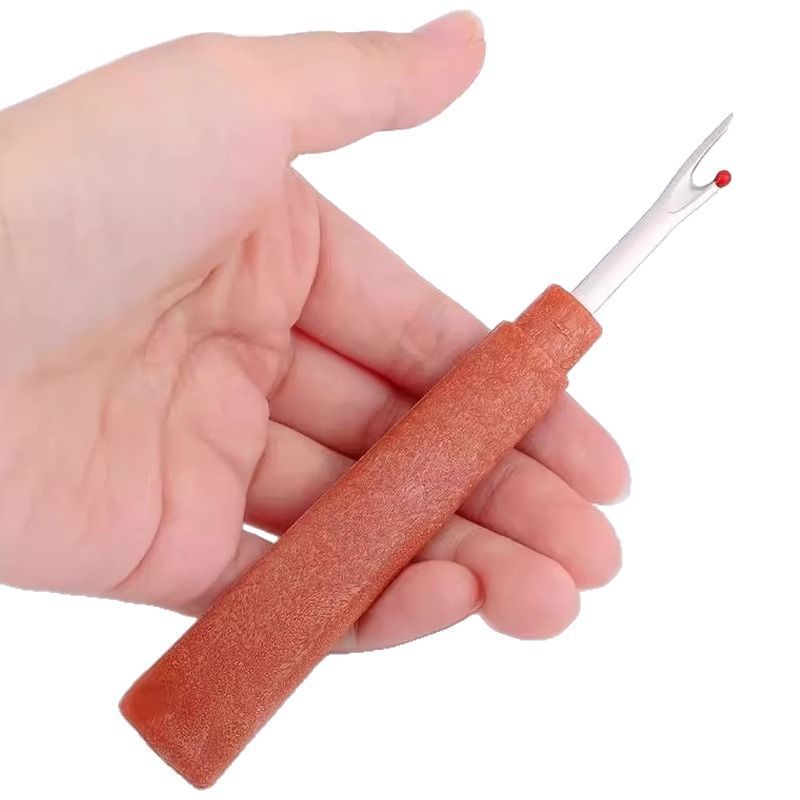 大きな目のスチール針、家庭用キルト針、大きな鼻の細い手縫い針、糸通し器、糸切りナイフ、ミシン糸の34点セット|undefined