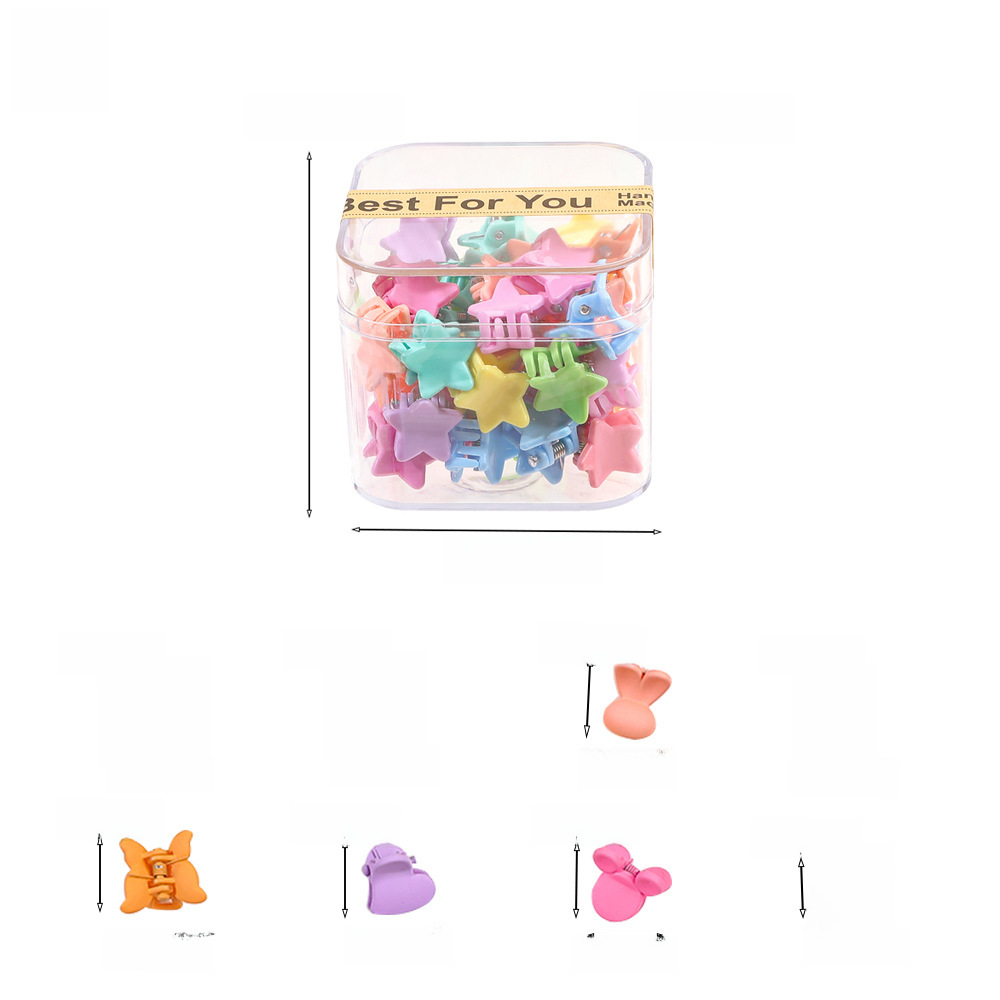 Qiyue forcina per capelli color caramella piccola forcina per capelli in scatola Colore Capelli intrecciati piccola clip per capelli frangia spezzata clip per capelli all'ingrosso_voghion.com