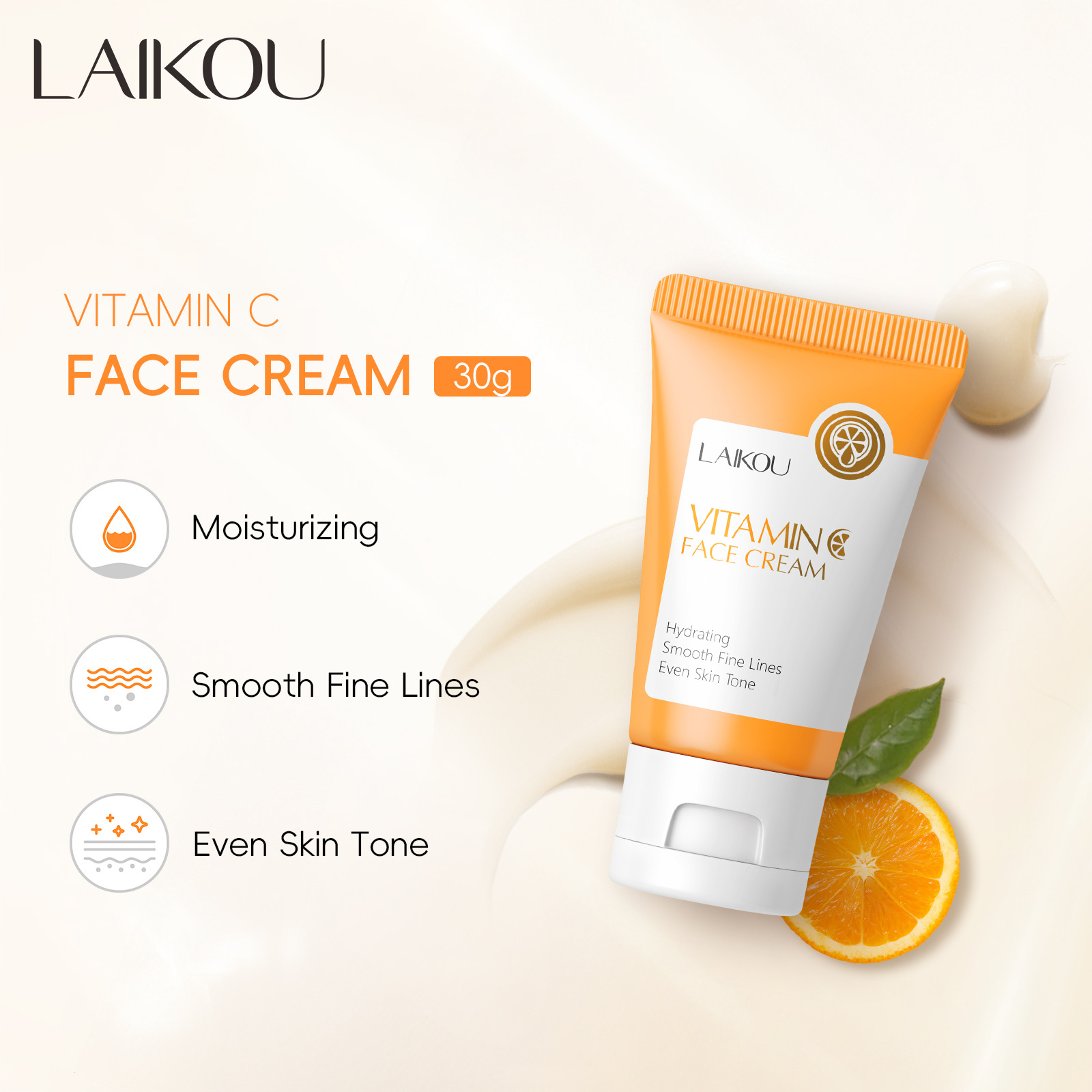 vitaminised moisturizing cream for skin care