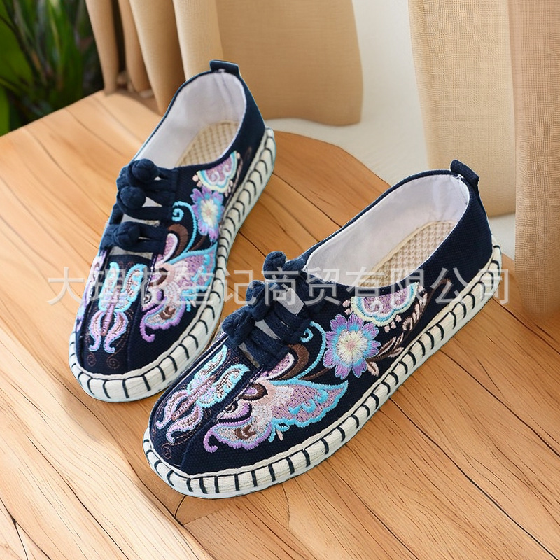 Navy blue shoes