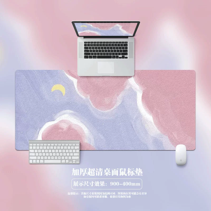 Коврик для стола 90×40 см, толщина 2/3/4 мм, цветной игровой и ноутбучный кpad для детей