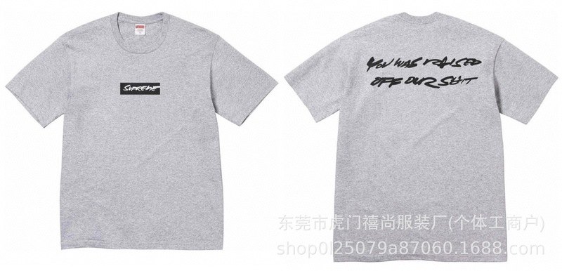 クロスボーダー 25ss アメリカントレンド Supreme ハイバージョン レタープリント ラウンドネック 半袖 ユニセックス ゆったり カジュアル Tシャツ|undefined