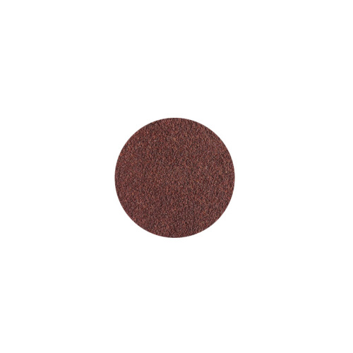 Foreign trade supply 1 inch 25mm flocked sandpaper polishing self-adhesive disc red sand brushed sheet back velvet sandpaper red sand