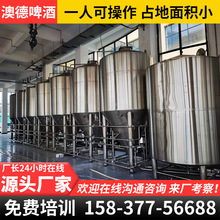 整套啤酒生产设备精酿啤酒糖化发酵系统新品厂家供应