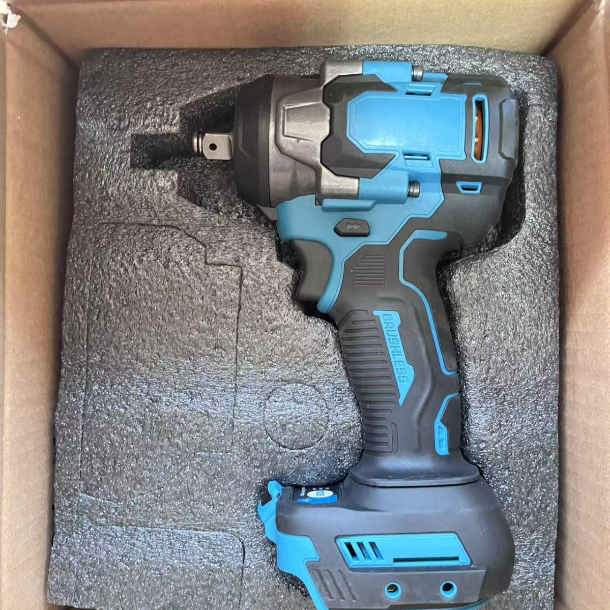 外贸跨境电动扳手锂电池牧田款充电式锂电池大扭力新款电动工具