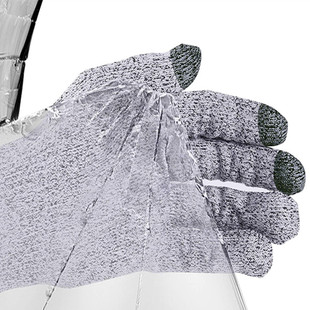Touch Screen Anti-Cut Gloves for Construction Workers Handling Five-Level Anti-Cut Sleeves Extended Arm Guards Kitchen Slaughtering Anti-Cut Gloves