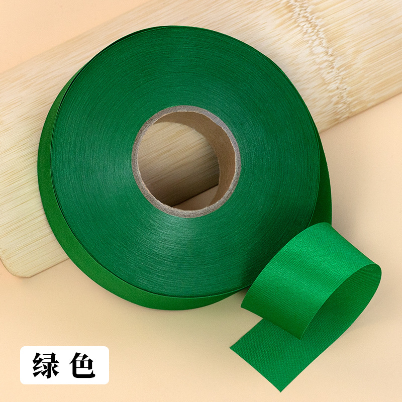 Cheongsam borde tira 2,5 cm tela de satén borde de corte oblicuo borde cinta de raso ropa de prensa tapeta Accesorios