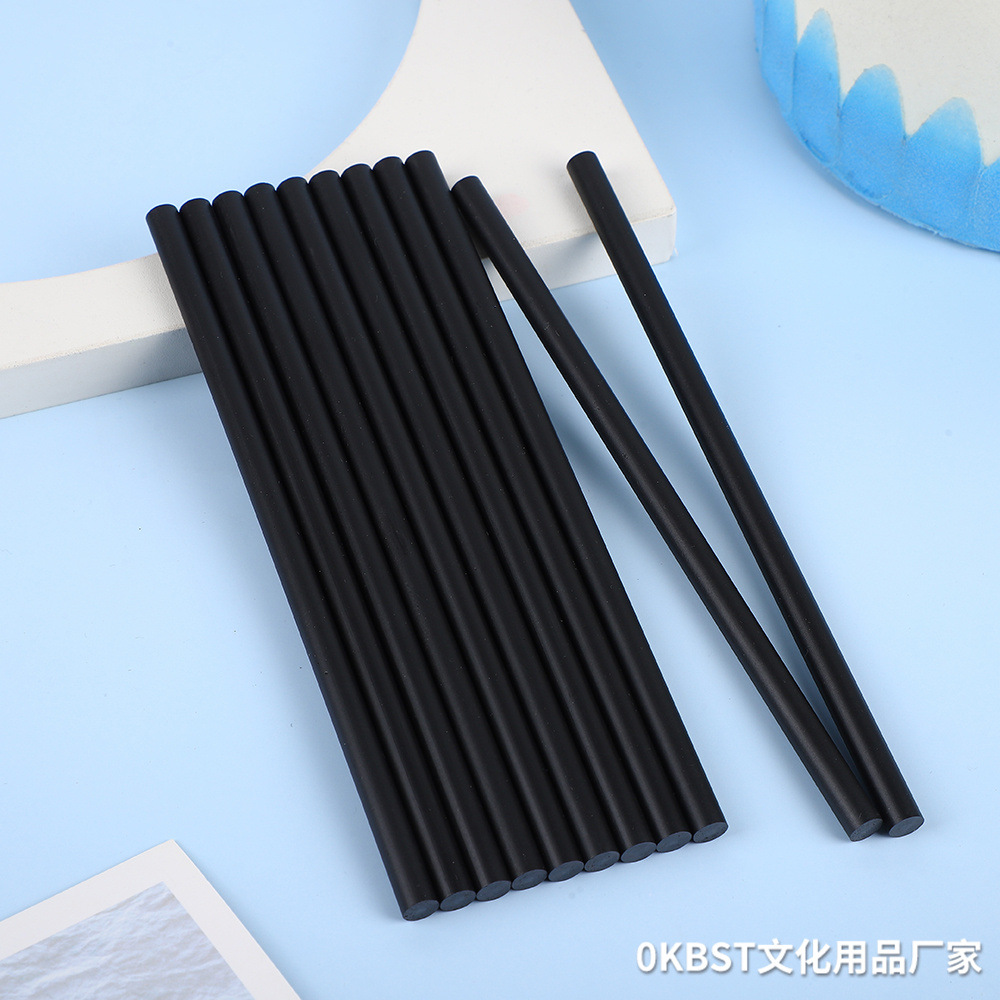 Pequeño rojo con lápiz de madera negra HB negro especial para niños hexagonal sin plomo especial para el examen