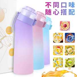 萃香环香味水杯变味玩味环口杯运动水瓶太空水壶一件代发果味