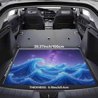 Trunk Mat Jit Cross-Border Leather Cartoon - 1-63-suit-11-75100cm-crystal-velvet-standard-version