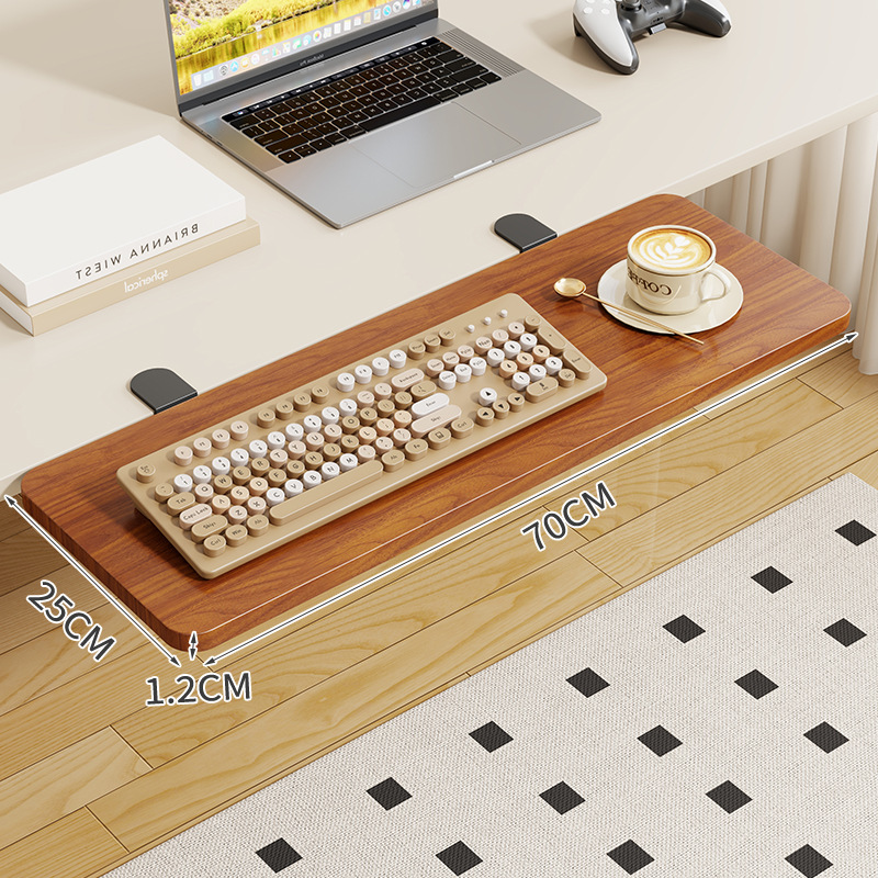 Extensión Plegable de Escritorio para Computadora con Soporte de Brazo para Oficina image 61