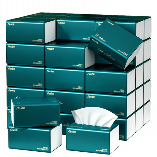 Whole box of log paper towels, 5-layer thickened household paper towels, napkins, paper towels, facial tissue manufacturers wholesale