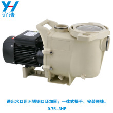 泳池水泵游泳池循环过滤SWPB/A系列0.75-3HP砂缸电机带毛发收集器