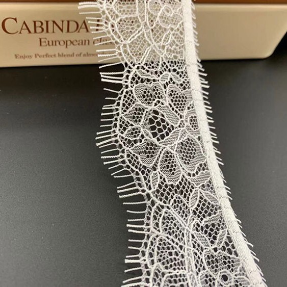 in stock Single Bilateral Eyelash Lace Small Lace Pressed Yarn Lace Dress Cuff Lace Garment Accessories in stock Single Bilateral Eyelash Lace Small Lace Pressed Yarn Lace Dress Cuff Lace Garment Accessories