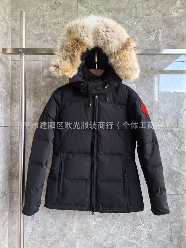 Cross-border Chelsea women's goose down jacket, 04 model, Canadian short parka with hood, 3804L Cross-border Chelsea women's goose down jacket, 04 model, Canadian short parka with hood, 3804L
