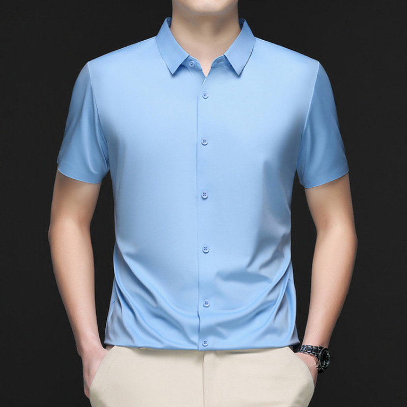 Welcome the Mountain, Break through the Array, and You Will Have Ten Thousand Spring Blessings Haha&3001 Half-Sleeve Seamless Shirt Half-Sleeve