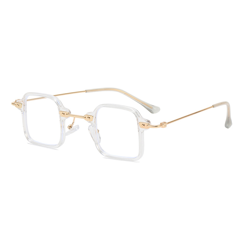 2022 nuevas gafas de sol cuadradas de moda para hombres y mujeres gafas de sol de hip hop gafas de sol cuadradas pequeñas europeas y americanas gafas de luz anti-azul