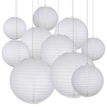 纯白色纸灯笼绘画纸灯笼儿童手工diy涂鸦灯罩空白手绘美术材料