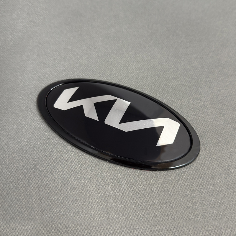 Suitable for New Kia Car Logo Modification Kn Hood Front Logo Kia Sorento K5K3 Smart Running Sportage Jiale Rear Car Logo