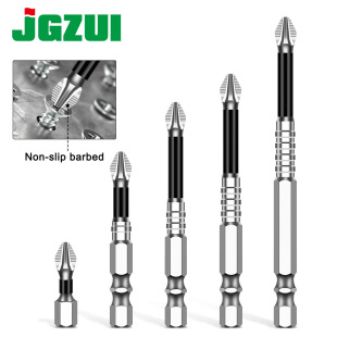 K5 Anti-Slip Bit S2 Magnetic 5A Black Anti-Slip Cross Bit Hand Electric Drill Electric Screwdriver High Hardness