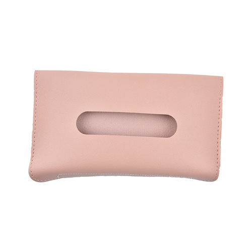 Car sun visor tissue bag leather Car sun visor paper cover Car armrest box tissue box cartoon