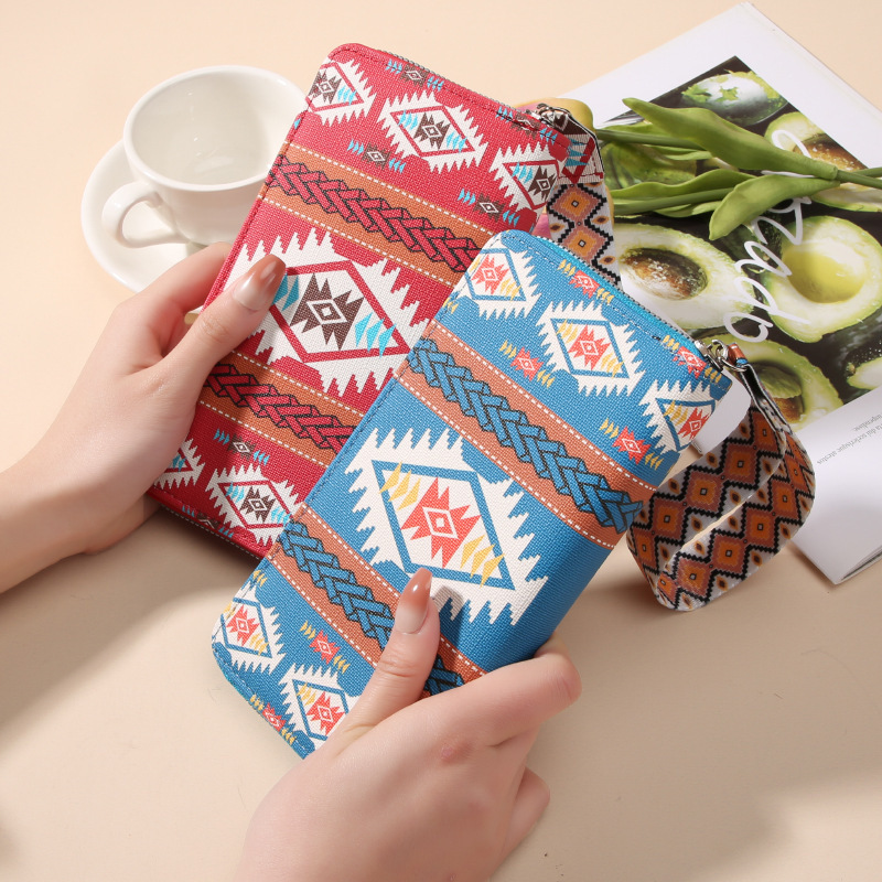 Factory Direct Sales, New Hot-Selling Bohemian Style Printed Fashion Bags, Zipper Bags, Wallets, Wrist Bags Factory Direct Sales, New Hot-Selling Bohemian Style Printed Fashion Bags, Zipper Bags, Wallets, Wrist Bags