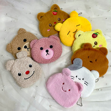 网红可爱萌小熊挂件毛绒零钱包公仔包包挂饰玩偶钥匙扣娃娃收纳包