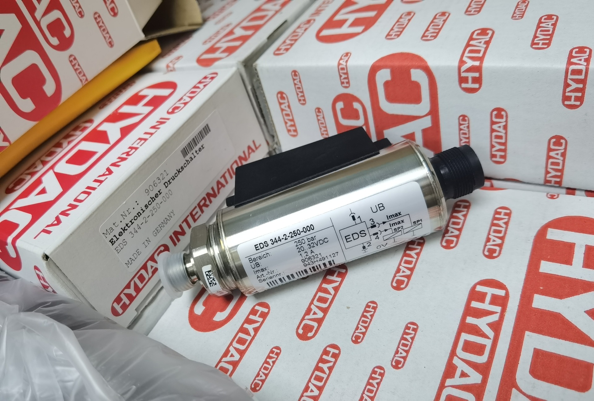 德国HYDAC贺德克压力传感器HDA4444-A-100-000系列有优惠