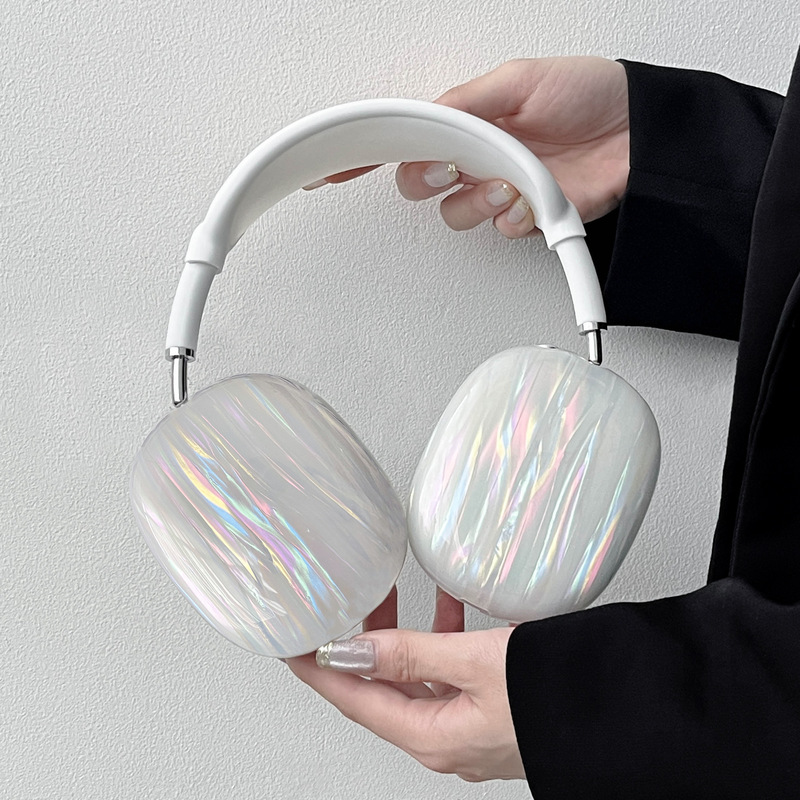 New Anti-fall Suitable for AirPodsMax Emulation Shell Pattern Headphone Protective Case Apple Max Anti-fall TPU Soft Case