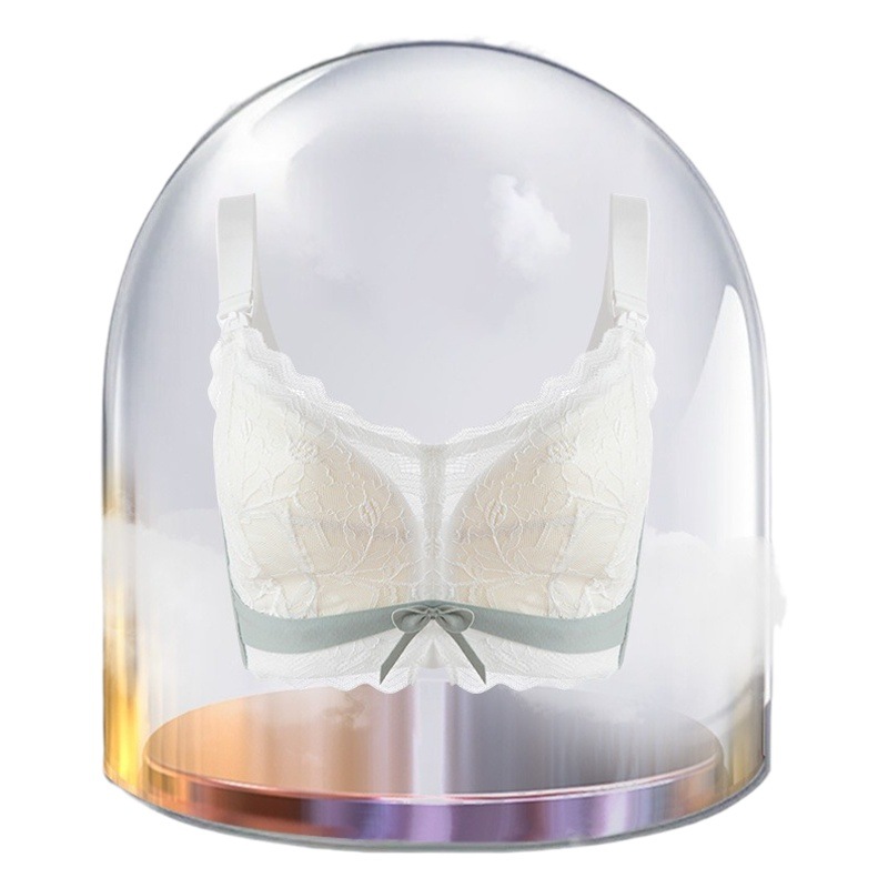 工場の大きい胸の哺乳下着の女性は垂れ下がって産後の授乳の専用の夏の薄い金の顕小の大きいサイズのブラジャーを集めます。