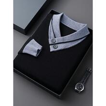 O 46118 Plus Size Slim Men's Long Sleeve ���뺫���������� T