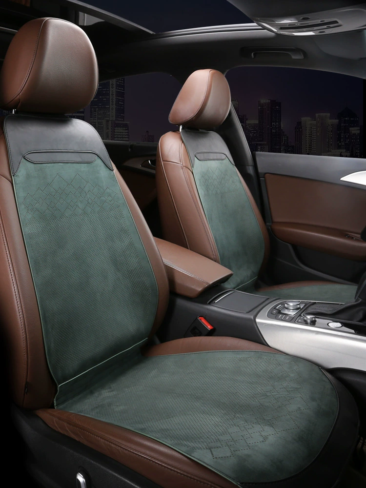 Новый высококачественный автомобильный подушка сиденья Four Seasons Универсальный ультратонкий опрокидывание меха из оленьей кожи плюшевая летняя сумка