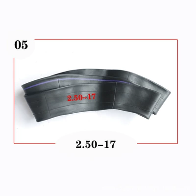 Wholesale 250-17 off-road locomotive inner tube electric car 2.50-17 motorcycle inflatable inner tube