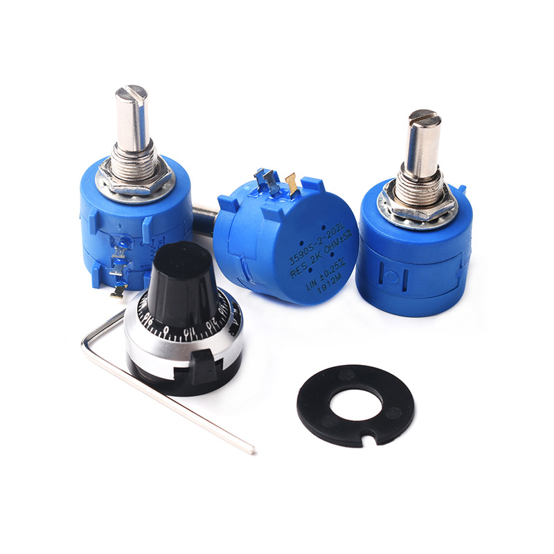 3590S-2精密多圈绕线电位器1K 2K 5K 10K 20K 50K 100K 102 103 L