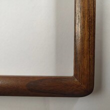 V3FP实木圆角装裱字画国画框/桐木红木画框定 做框线条四尺条斗方