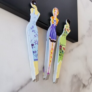 Cartoon eyebrow clip eyebrow clip eyebrow plucking plucking pliers hair clip random hair